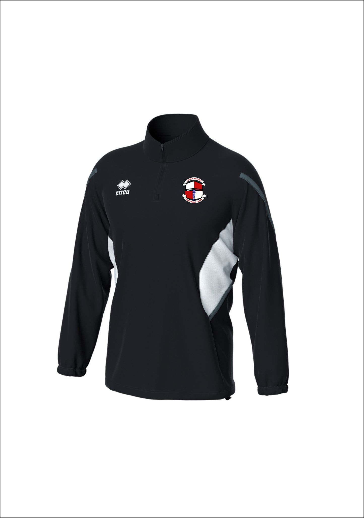 Coaches half zip black