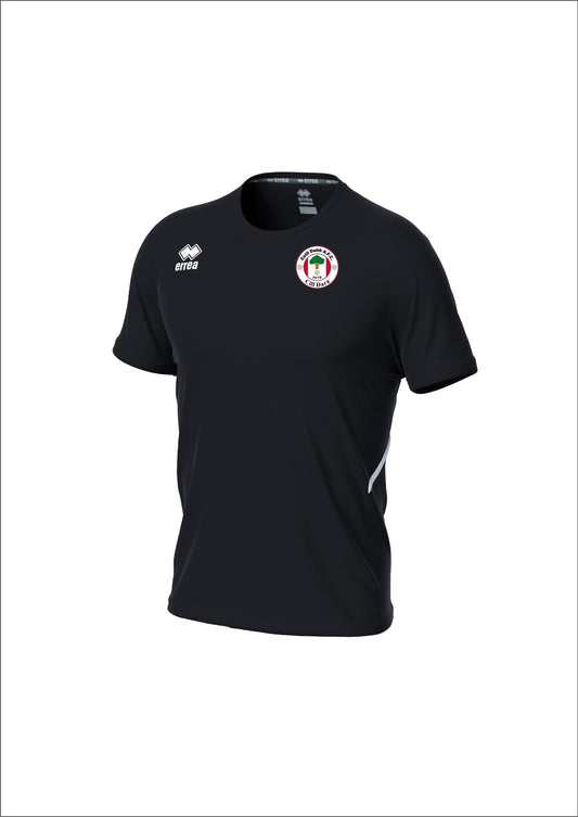Coill Dubh AFC black Errea training shirt